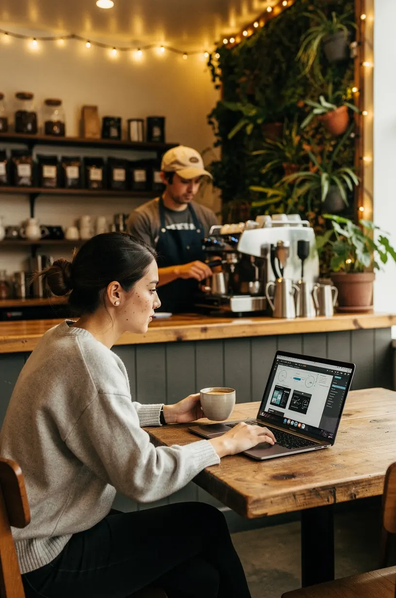 Illustration of a streamlined workflow process highlighting task delegation and time tracking